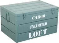 Сундук декоративный Sensio Loft 600х350х403 мм голубой (YA93275C)