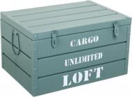 Сундук декоративный Sensio Loft 500х285х350 мм голубой (YA93275C)