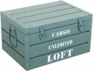 Сундук декоративный Sensio Loft 400х223х280 мм голубой (YA93275C)