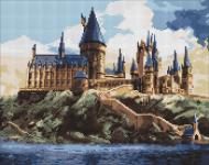 Алмазная мозаика Harry Potter: Хогвартс днем ©Warner Bros. Ideyka