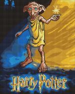Алмазная мозаика Harry Potter: Постер с Добби ©Warner Bros. Ideyka