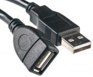 Кабель PowerPlant USB Am – USB Af 1.5 м (KD00AS1189) USB 2.0 AF – AM