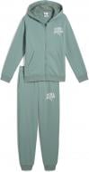 Спортивный костюм Puma CLASS Sweat Suit Youth 68727930 р.164 зеленый