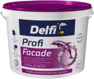 Фарба акрилова Delfi Profi Facade мат білий 4,2 кг