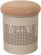Бочка декоративная Sensio Fluffy 305x260x260 мм бежевый