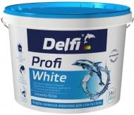 Фарба акрилова Delfi Profi White мат білий 14 кг