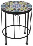 Подставка для цветов одинарная металл мозаика круг M JF232310-1-2 300x250 см синий