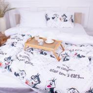 Комплект постельного белья MirSon 22-1331 No comment мультиколор