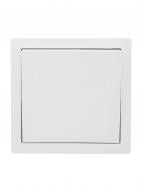 Вимикач одноклавішний Lezard LETO без підсвітки білий 752-0200-100