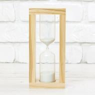 Часы песочные 10 мин, песок белый натуральный Стеклоприбор