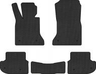 Килимки автомобільні EVAtech BMW 5 Series (F11) RWD Mechanical seats 2010-2013 BM31056C5BW8RBB модельні