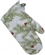 Прихватка-варежка Елка 16x33 см зеленый Прованс
