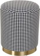 Сундук-пуф Sensio для хранения Tweed 360х440х360 мм черно-белый (VWF20A568LM-3A)