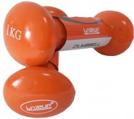 Гантелі LiveUp LS2001-1 2x0,5 кг помаранчевий Гантелі LiveUp LS2001-1 2x0,5 кг помаранчевий