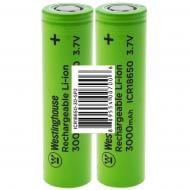 Аккумулятор Westinghouse 3000mAh Li-ion 18650 2 шт. (ICR18650F-30-SP2)