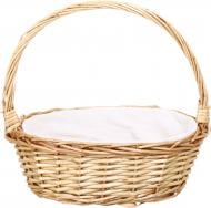 Кошик плетений з текстилем 34х24х12/30 см RL24-23T-3