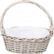 Корзинка плетеная с текстилем 26х20х10/26см RL24-23T/1-4