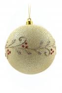 Шар новогодний Орнамент 8 см