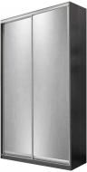 Шкаф-купе Doros 1200x450x2250 мм венге двери зеркало Шкаф-купе Doros 1200x450x2250 мм венге двери зеркало