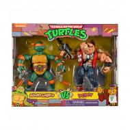 Фигурка TMNT Микеланджело против Бибопа Фигурка TMNT Микеланджело против Бибопа