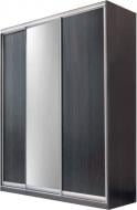 Шкаф-купе Сити Лайт Doros 1800x600x2250 мм венге двери / ДСП/зеркало