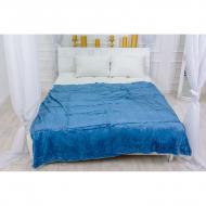 Плед №1002 Damask 180x200 см Blue MirSon