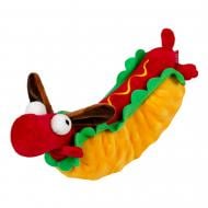 Іграшка для собак GiGwi Foody Friends Хот-Дог різнокольоровий 24 см