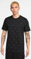 Футболка Nike M NSW TEE AOP SSNL Club HQ9169-010 р.3XL черный