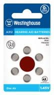 Батарейки Westinghouse для слуховых аппаратов 312 (PR41) 6 шт. (A312-BP6)