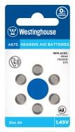 Батарейки Westinghouse для слуховых аппаратов 675 (PR44) 6 шт. (A675-BP6) Батарейки Westinghouse для слуховых аппаратов 675 (PR44) 6 шт. (A675-BP6)