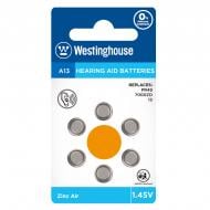 Батарейки Westinghouse для слуховых аппаратов PR48 6 шт. (A13-BP6)