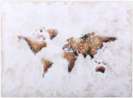 Картина ручной работы World рельефный рисунок 90x120 см C2094