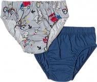 Набор трусов Мамин Дом Машинки р.92-98 синий/серый 21001