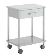 Столик медичний для інструментів з шухлядою 620x720x800 мм uzumcu 40172