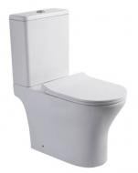 Унитаз-компакт Ravak Apart Combi TORNADO, сиденье Duroplast SLIM soft-close