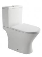 Унитаз-компакт Ravak Domino Combi TORNADO, сиденье Duroplast SLIM soft-close