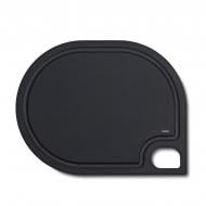 Доска для нарезки и сервировки Kela Nobel, 29,5х23,5 см, черная (12863)