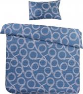 Комплект постельного белья Moon light 1,5 темно-синий UP! (Underprice) (без простыни)