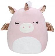 Мягкая игрушка SQUISHMALLOWS Единорог Гресия 13 см рожевий з білим 6732735