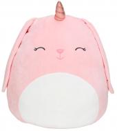 М'яка іграшка SQUISHMALLOWS Зайчик Легас 13 см рожевий з білим 6732737