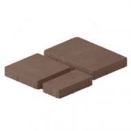 Тротуарная плитка МОНОЛИТ Модерн Сити 55мм коричневый Тротуарная плитка МОНОЛИТ Модерн Сити 55мм коричневый