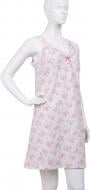 Ночная рубашка Roksana Scarlet 557/16024 р. XL бежевый с розовым