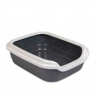 Туалет Природа для котів Comfort L 49х39х15, сірий