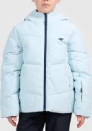 Куртка для девочек зимняя 4F TECHNICAL JACKET F1194 4FJWAW26TTJAF1194-34S р.122 голубая