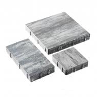 Тротуарная плитка МОНОЛИТ Модерн Сити 55 мм грейс (серый+белый) Тротуарная плитка МОНОЛИТ Модерн Сити 55 мм грейс (серый+белый)