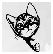 Панно декоративне Brushme Котик 45x25 см чорний Панно декоративне Brushme Котик 45x25 см чорний