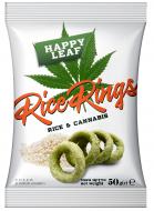 Снеки Happy Leaf Рисовые кольца с канабисом Happy Leaf 50 г