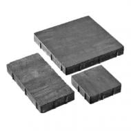 Тротуарная плитка МОНОЛИТ Модерн Сити 55 мм black&white (чорный+белый) Тротуарная плитка МОНОЛИТ Модерн Сити 55 мм black&white (чорный+белый)