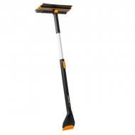Щетка-скребок Fiskars телескопическая поворотная X-series™