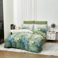 Комплект постельного белья евро G24345 олива матовая Word of Dream